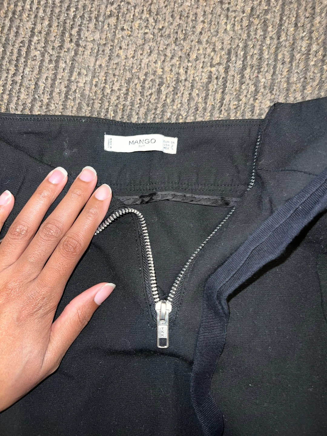 Mango Black Mini Skirt - photo 2