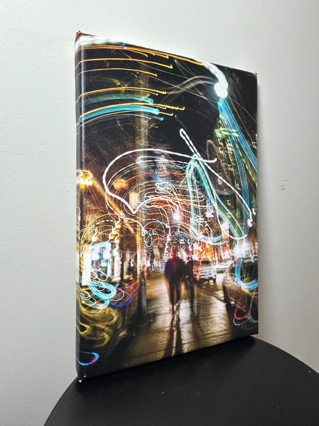Canvas Print - City Lights Street Art Sold By Artist - photo 2
