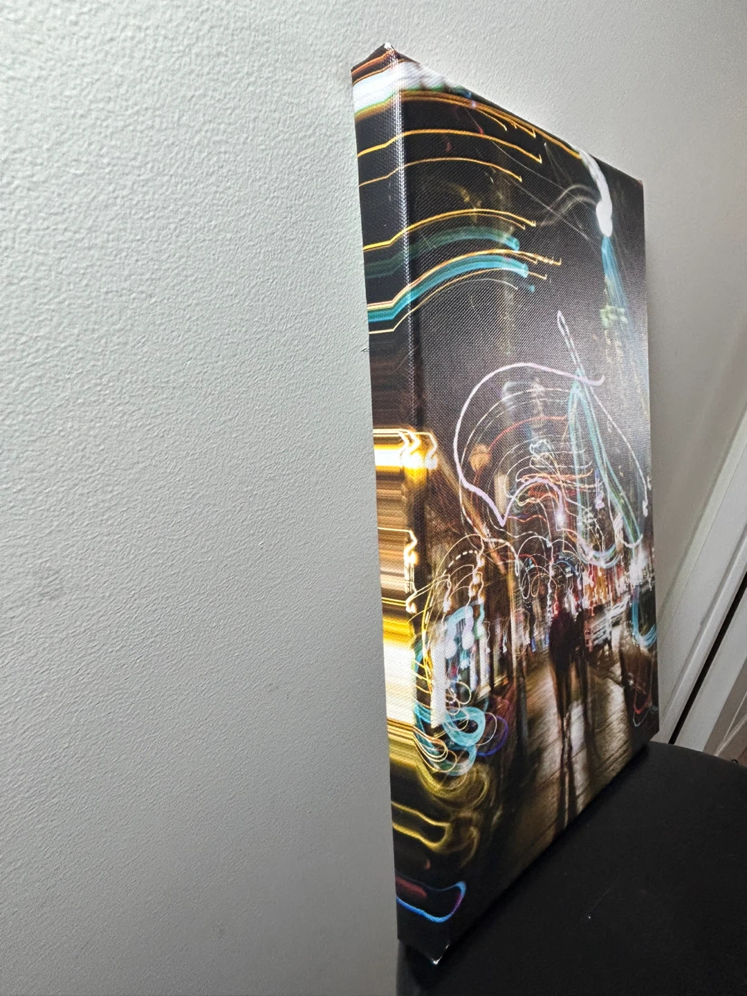 Canvas Print - City Lights Street Art Sold By Artist - photo 4