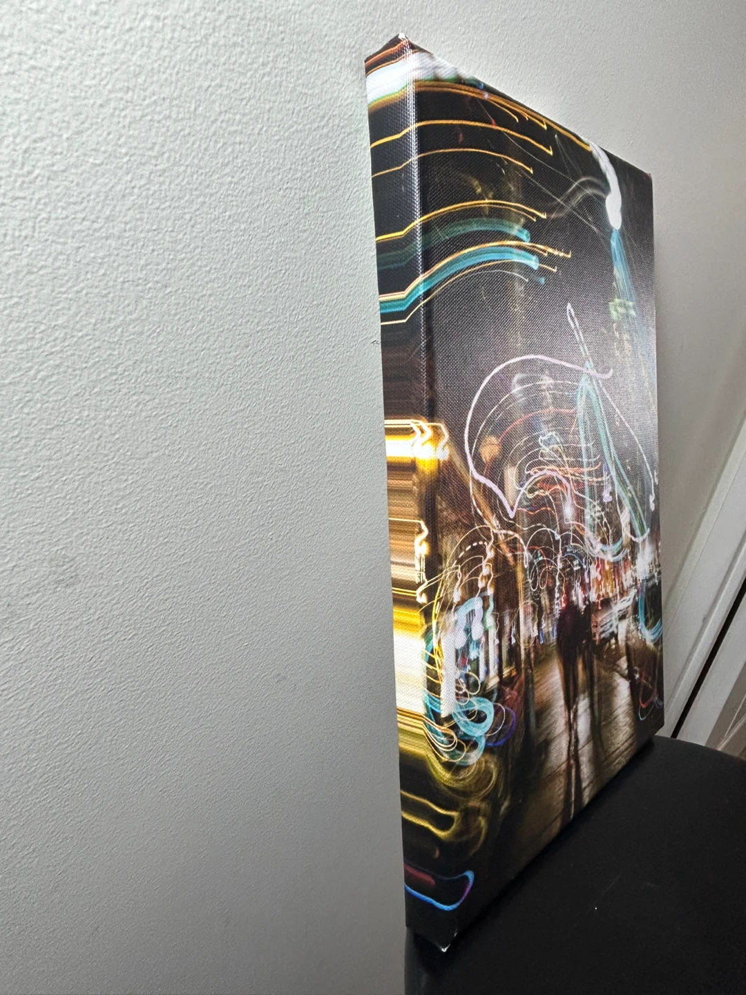 Canvas Print - City Lights Street Art Sold By Artist - photo 3
