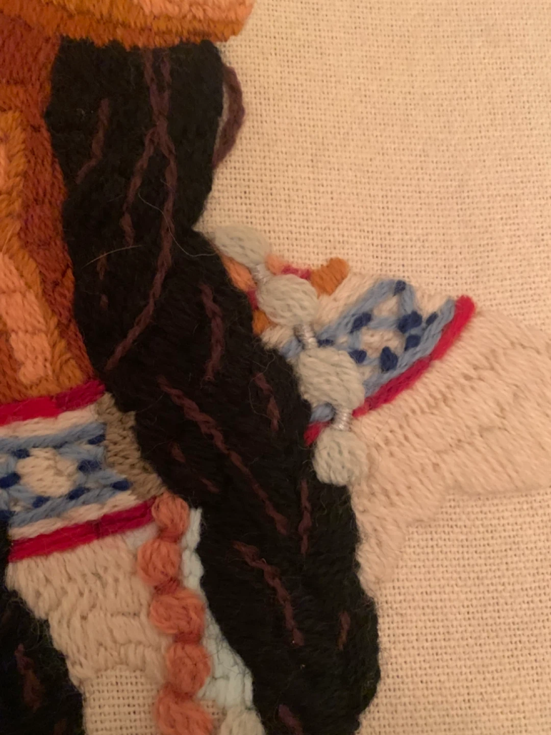 Framed Needlepoint Art - Native American Chiefs - photo 4