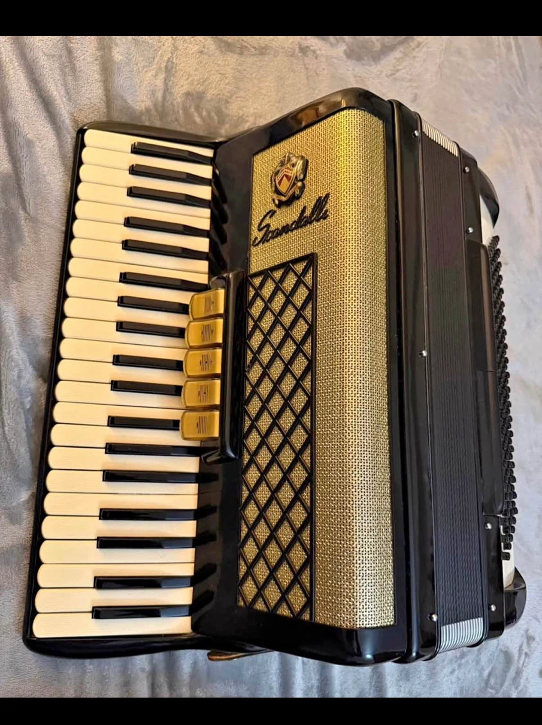 Scandalli Accordion Black & Gold Edition - photo 4