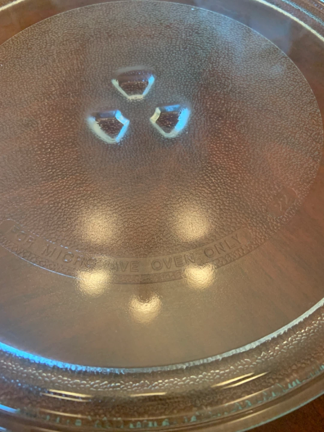 Universal Glass Microwave Turntable Plate - photo 2