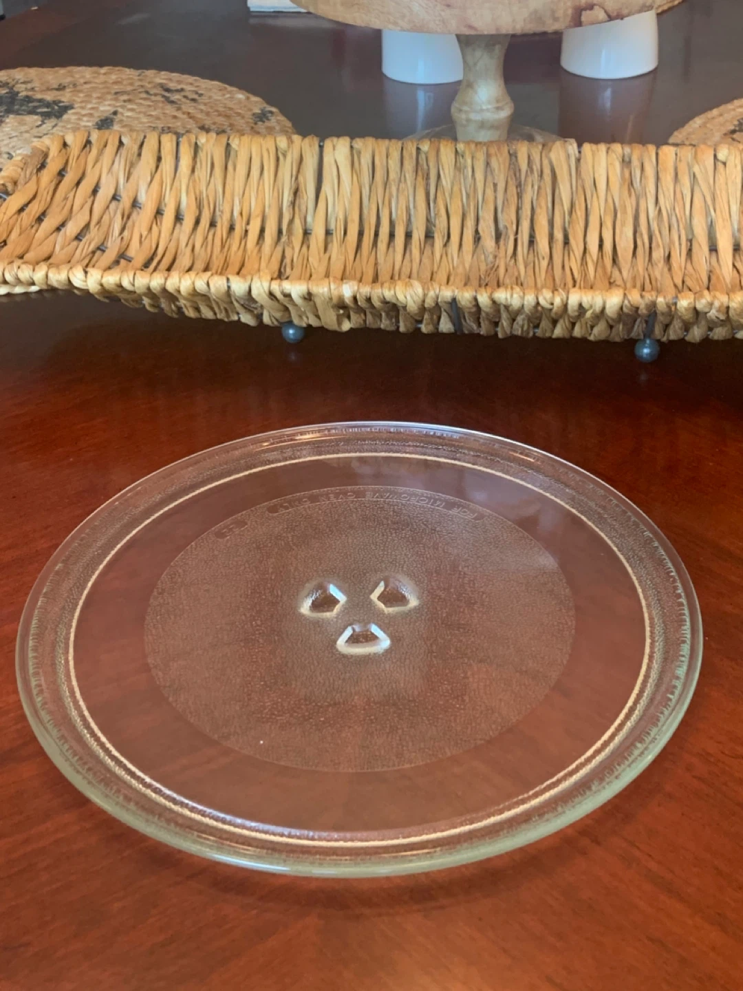 Universal Glass Microwave Turntable Plate - photo 4