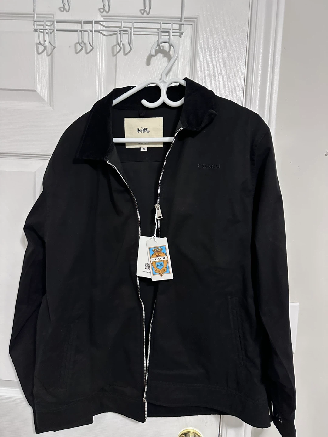 Coach Black Jacket XL
