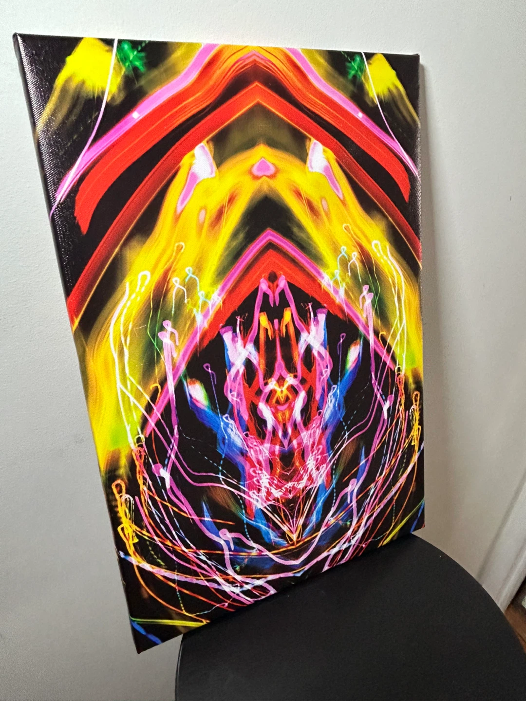 Abstract Light Painting Canvas Print - photo 4