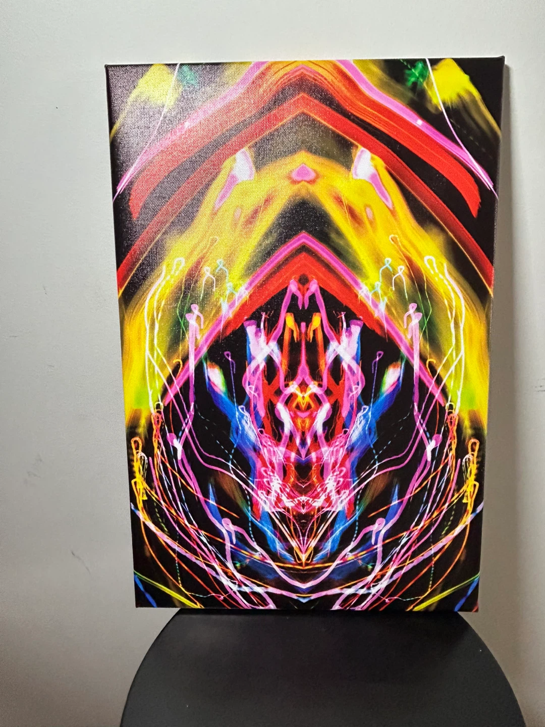 Abstract Light Painting Canvas Print - photo 2
