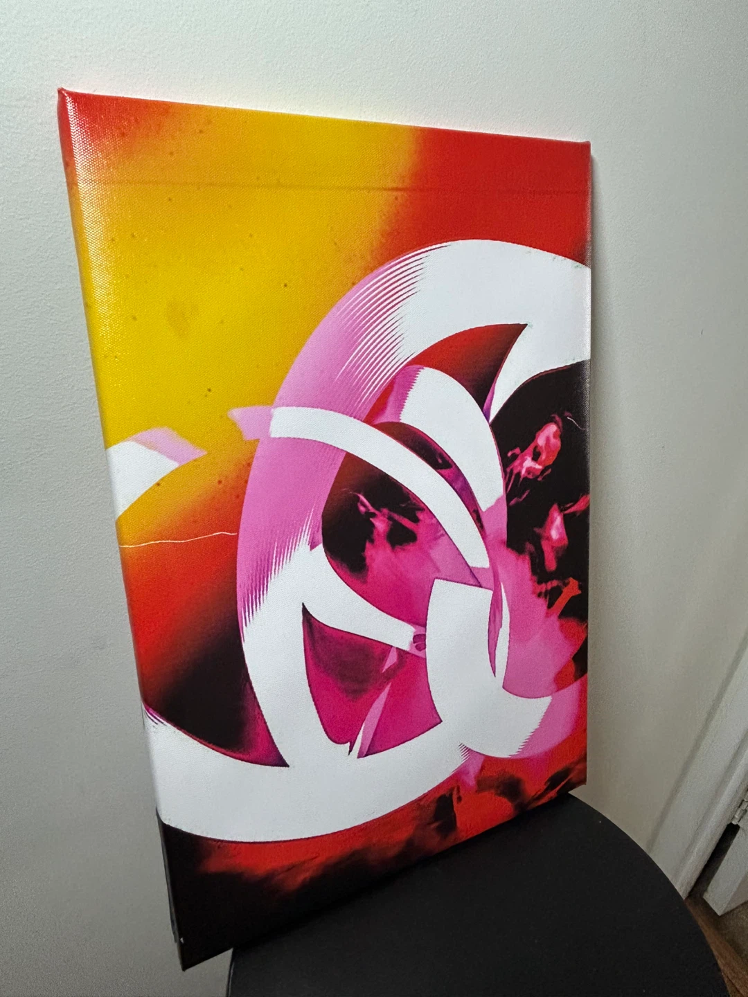 Abstract Light Painting Canvas Art Print - photo 2