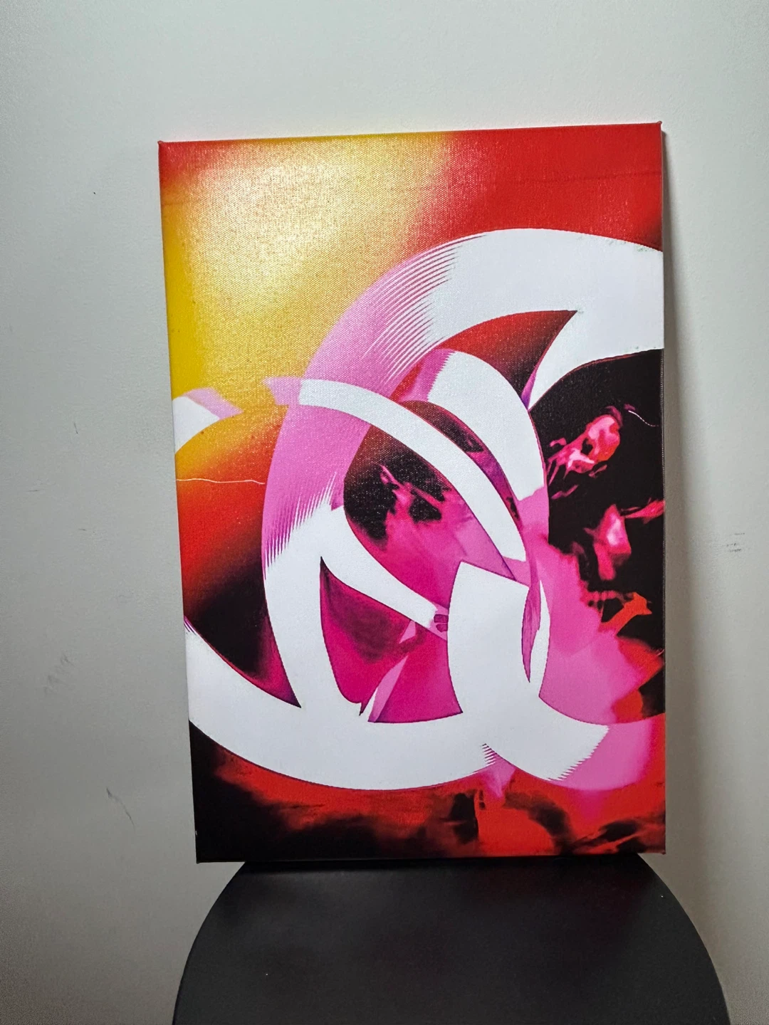 Abstract Light Painting Canvas Art Print - photo 3