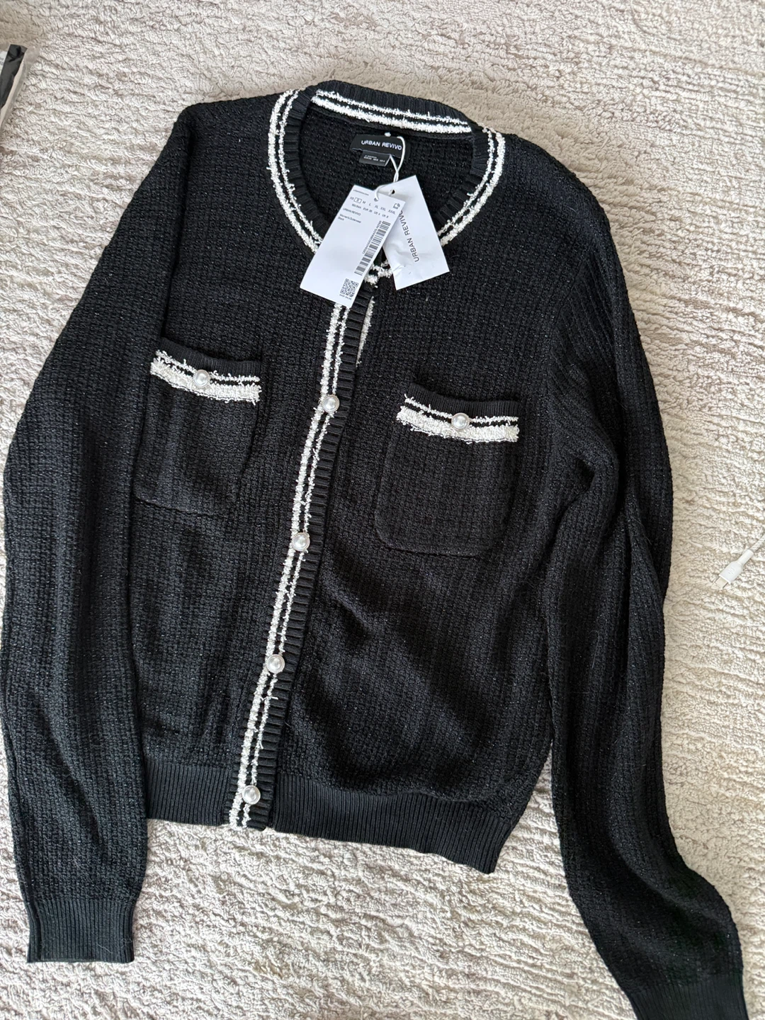 Quick Sale Black Women's Cardigan - Size S
