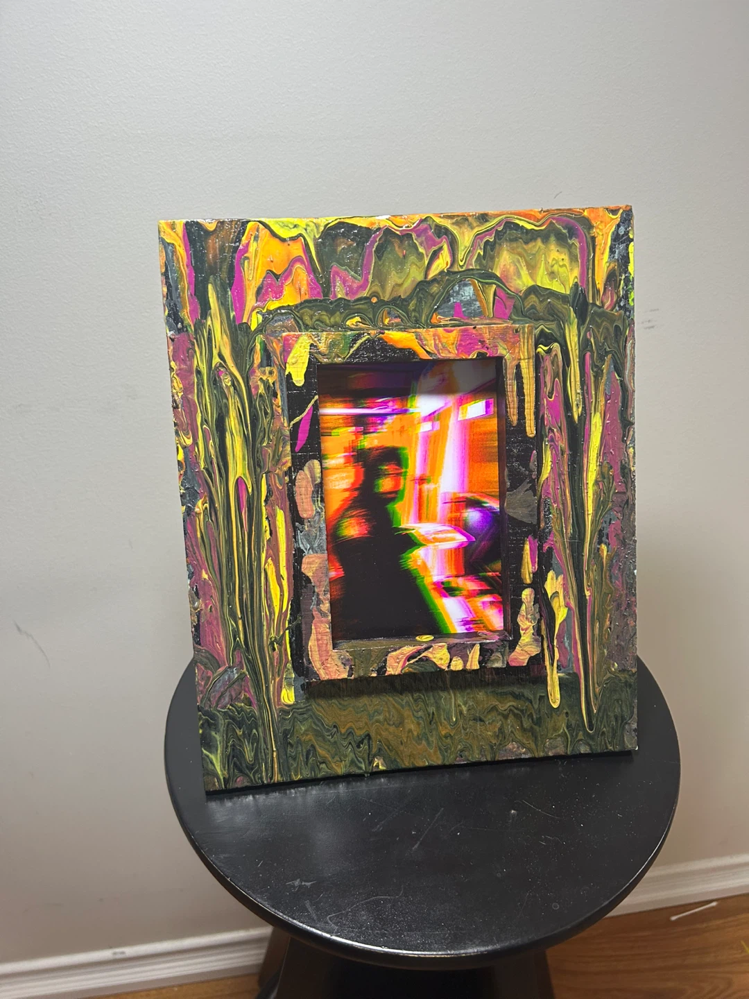 Handmade Abstract Art Picture Frame - photo 4