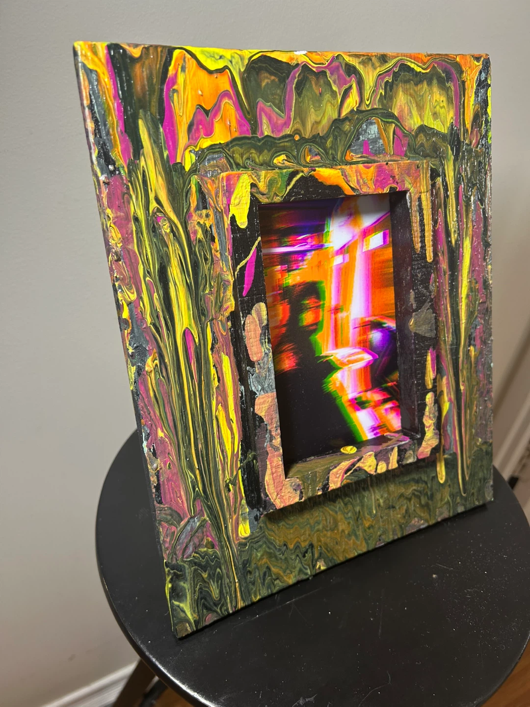 Handmade Abstract Art Picture Frame