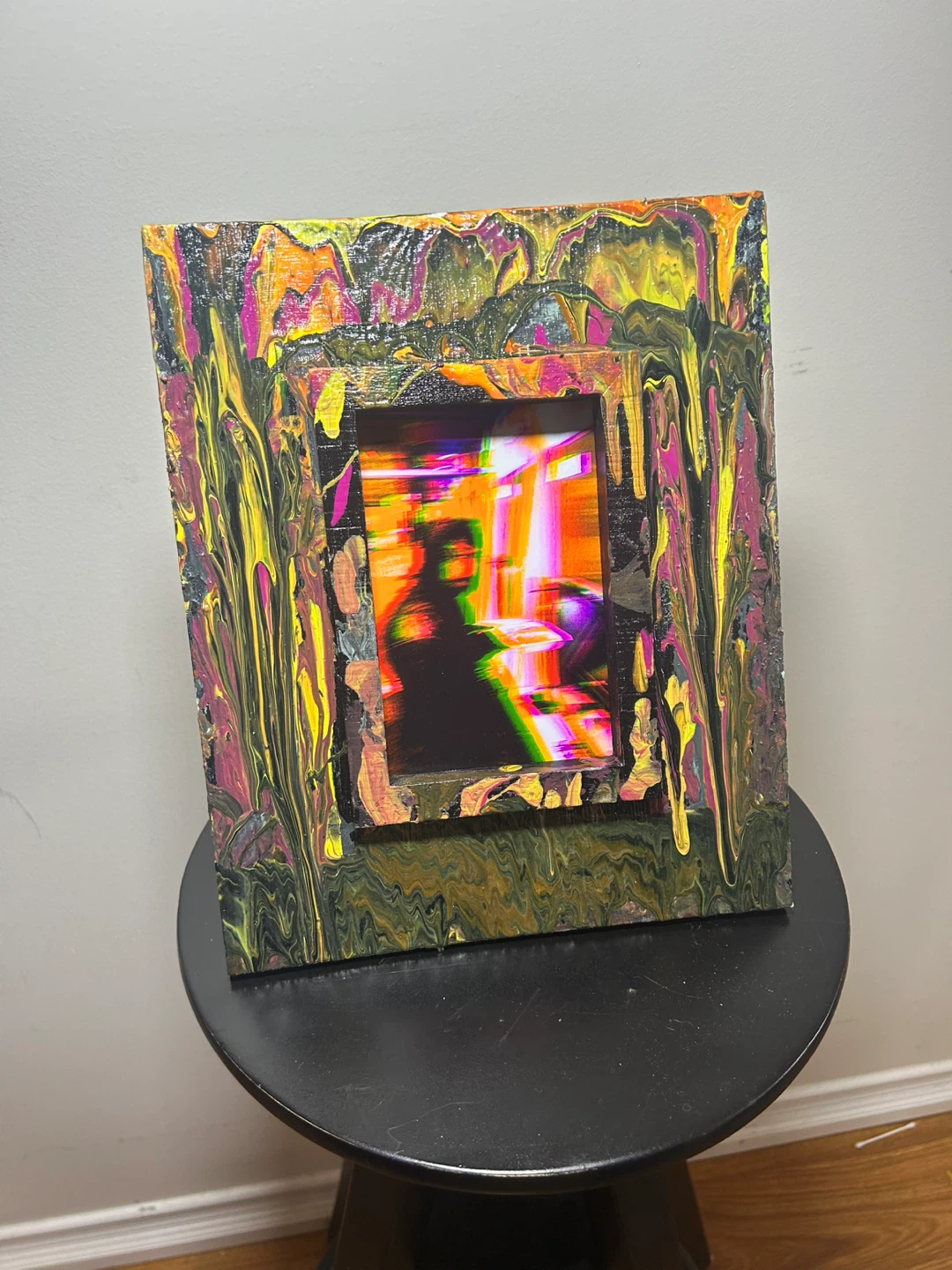 Handmade Abstract Art Picture Frame - photo 3