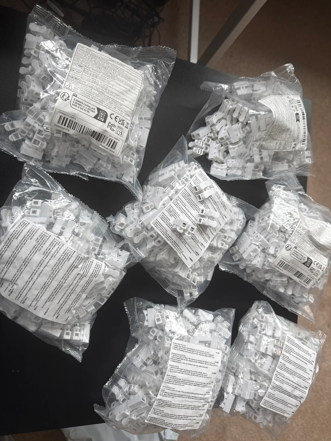 20 pcs Wire Connectors Quick Splice Terminal Block