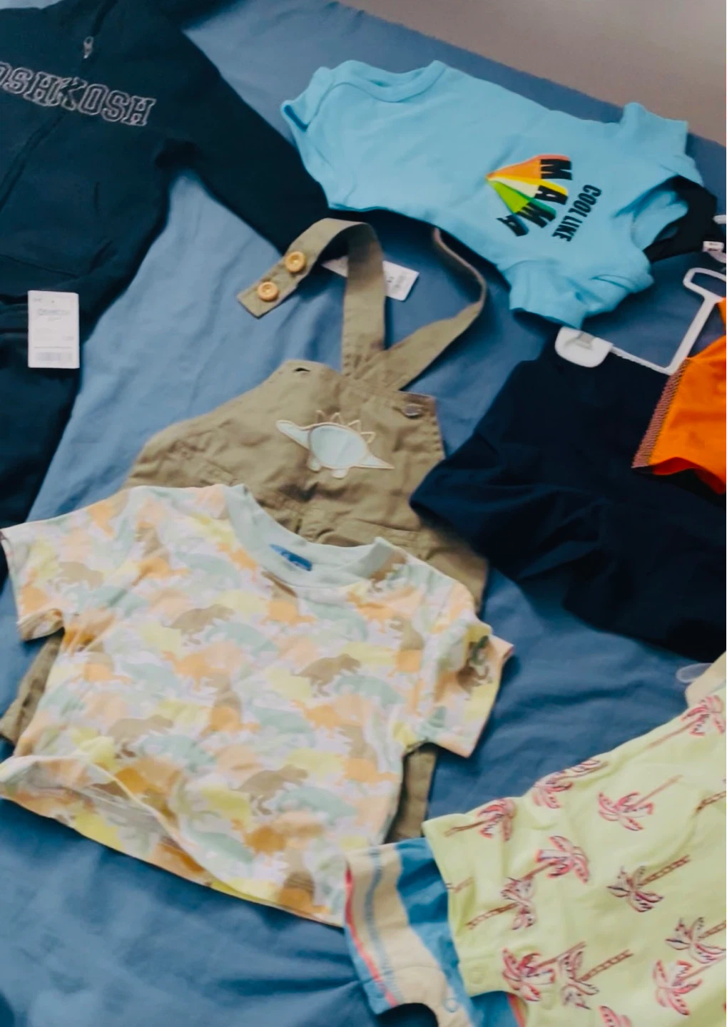 OshKosh B'gosh & Various Baby Clothes Bundle