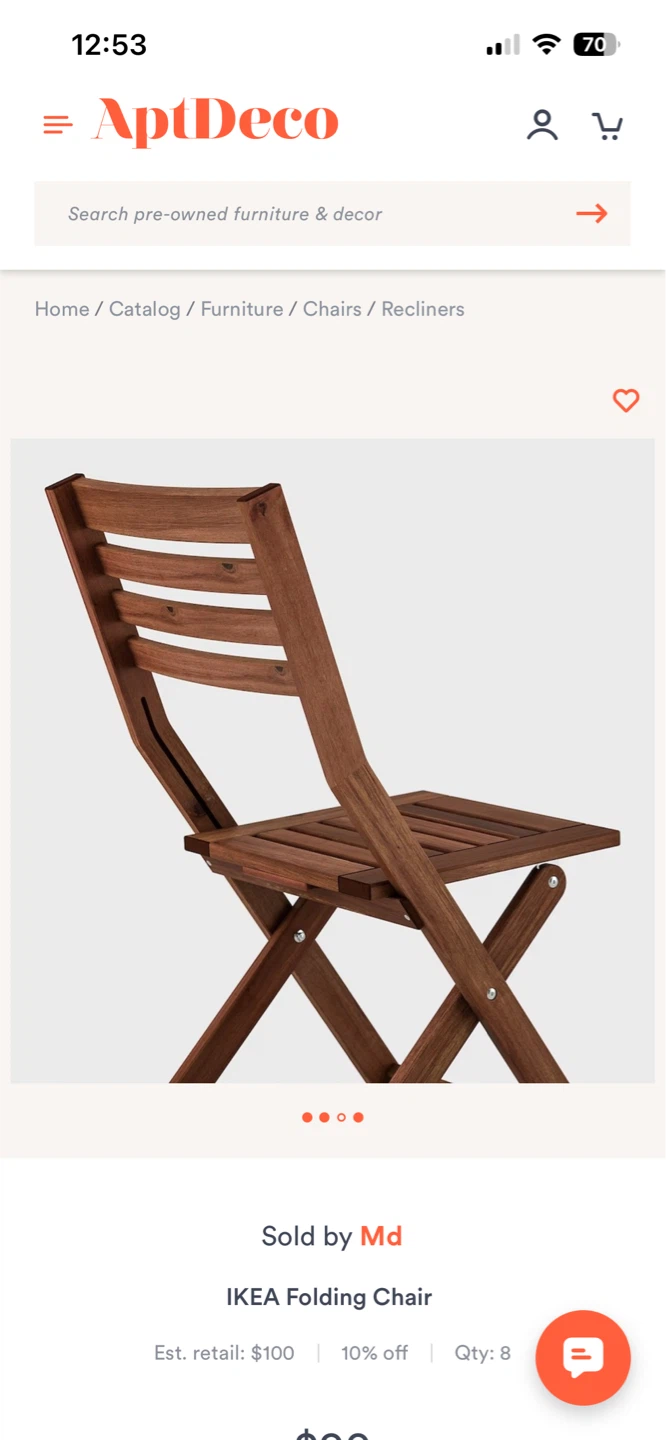 IKEA Folding table/ 2 chairs/ 2 stools - photo 3