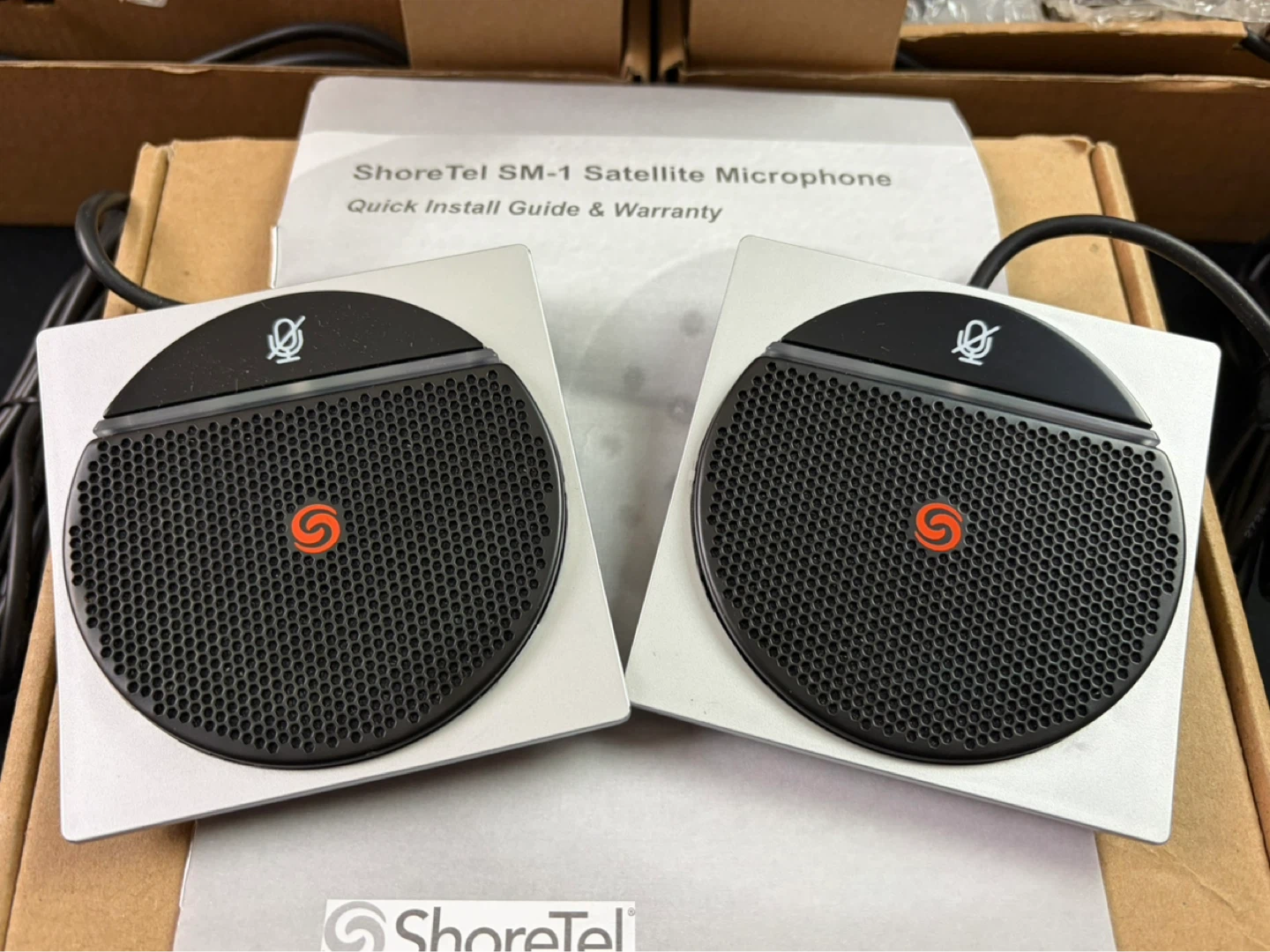 ShoreTel SM-1 Satellite Microphones. Three (2 Packs) - photo 3