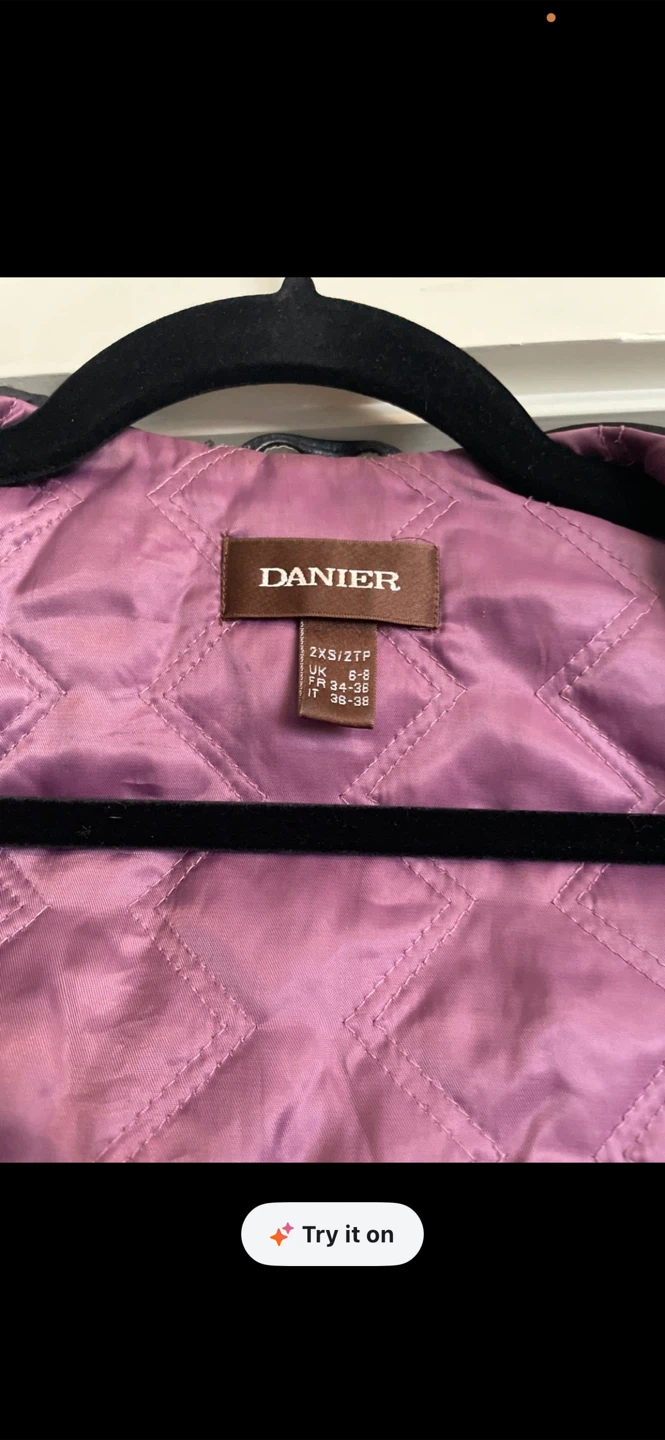 Vintage Danier Leather Hooded Jacket - photo 2