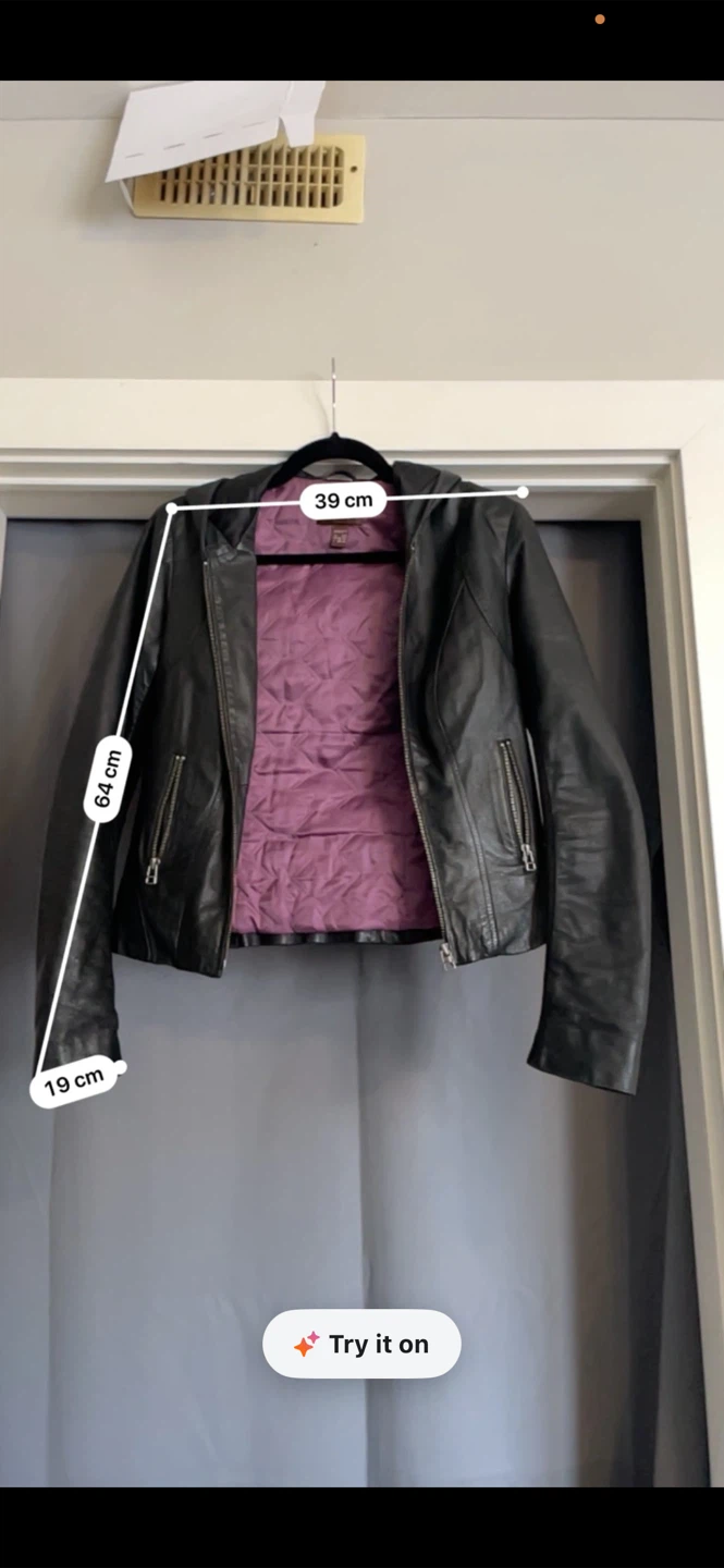 Vintage Danier Leather Hooded Jacket - photo 4