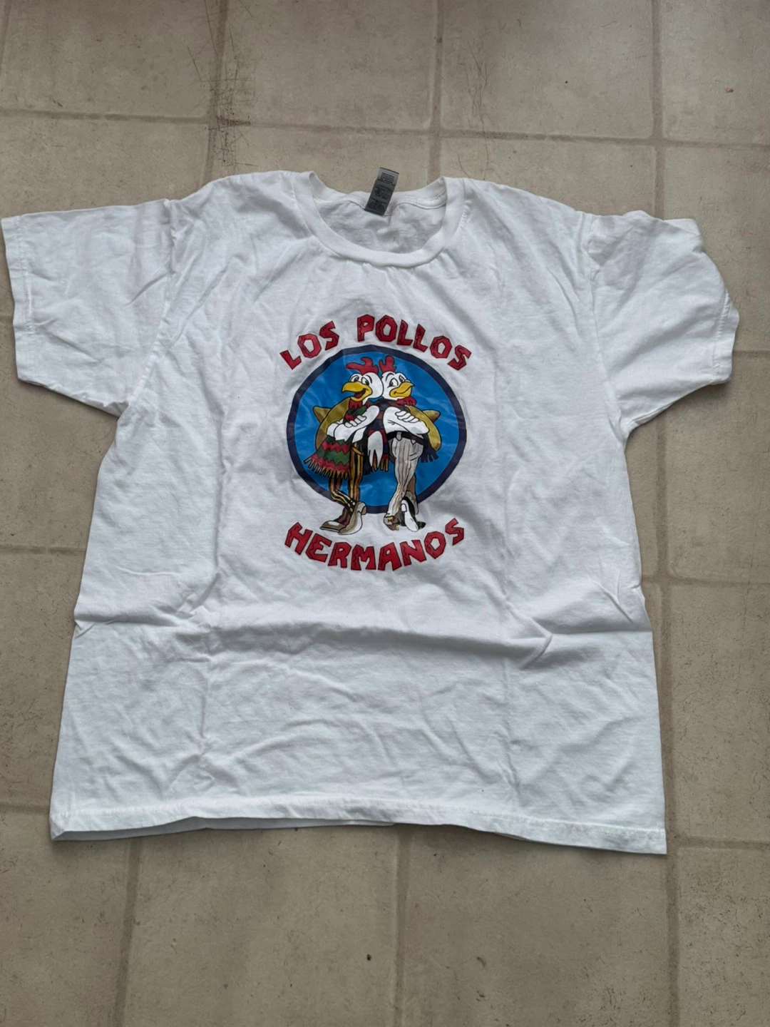 Gildan Los Pollos Hermanos T-Shirt Size L