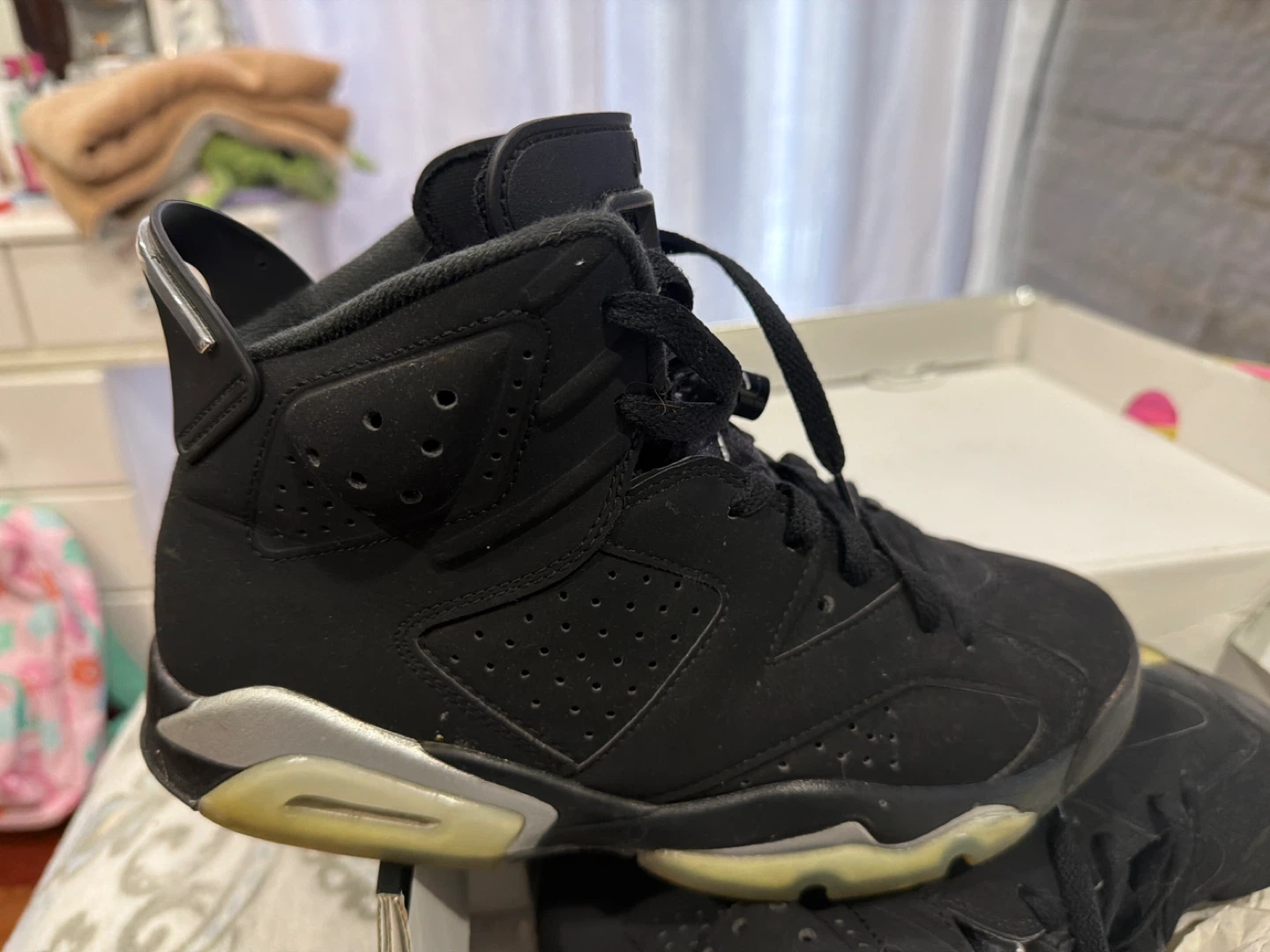 Air Jordan 6 Retro "Black Cat" Men's Sneakers