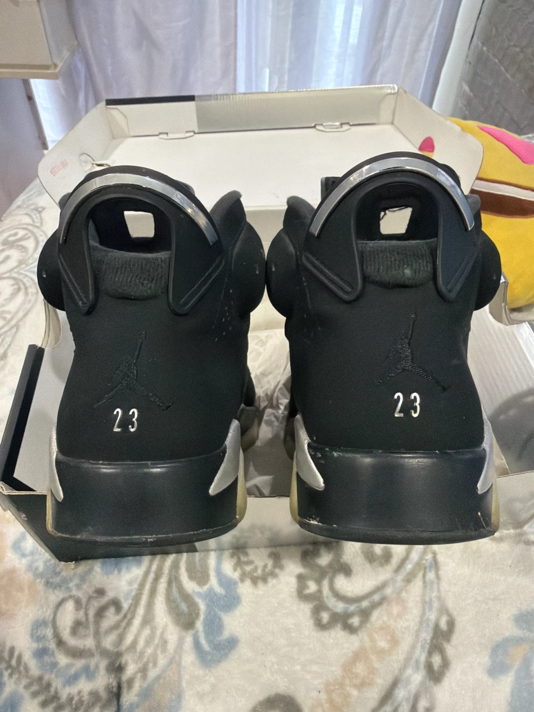 Air Jordan 6 Retro "Black Cat" Men's Sneakers - photo 3