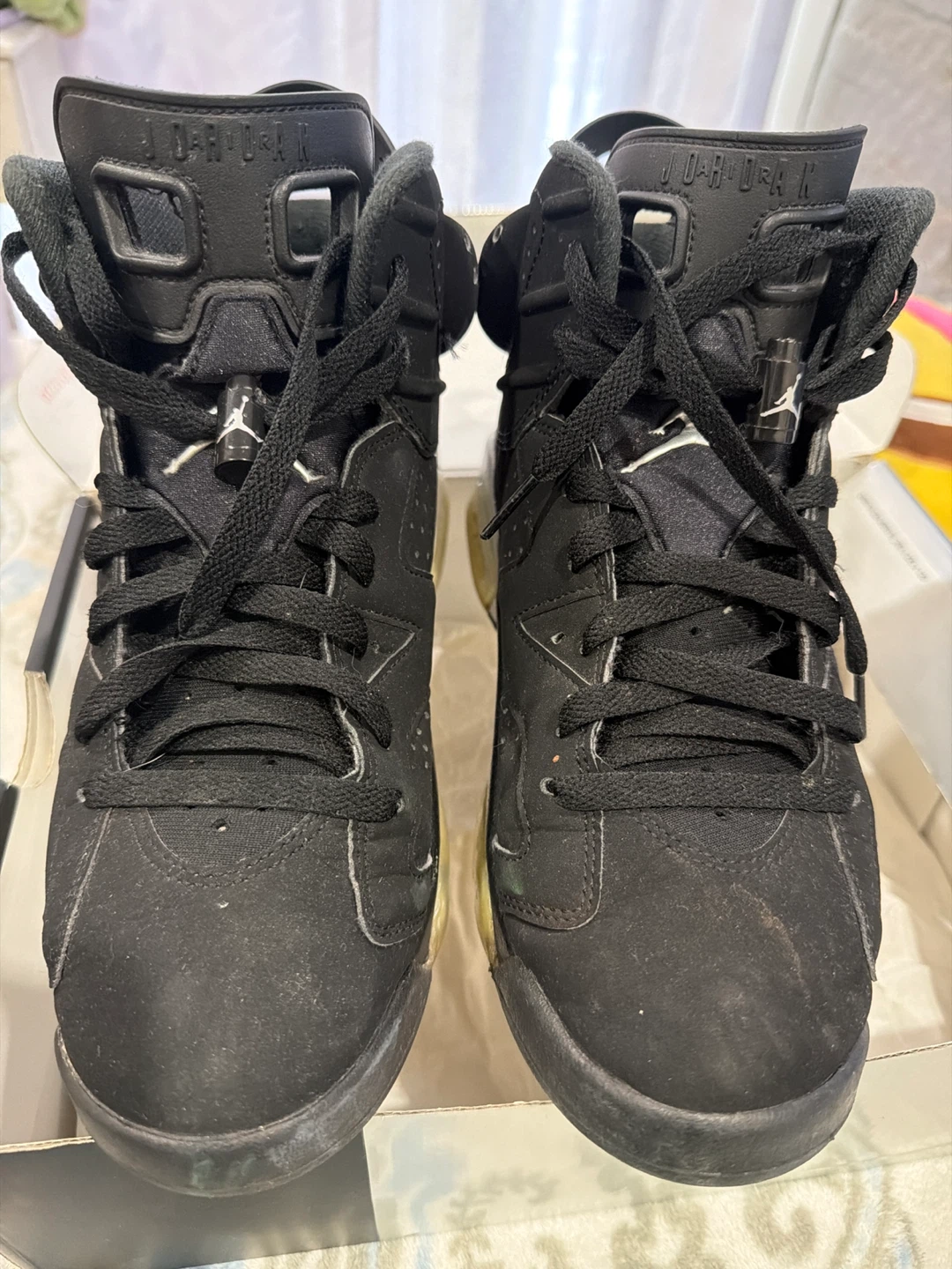 Air Jordan 6 Retro "Black Cat" Men's Sneakers - photo 2