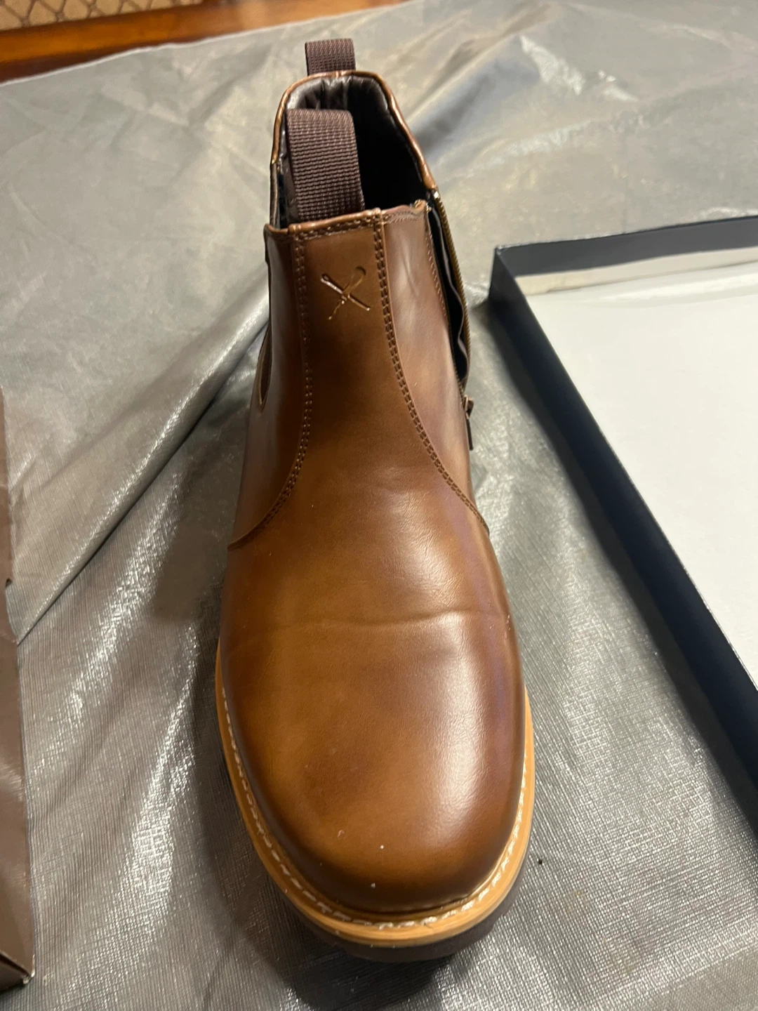 Brown Leather Chelsea Boots - photo 2