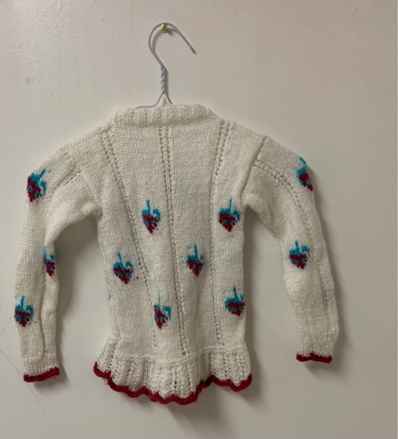 Hand-Knitted Toddler Sweater - photo 4