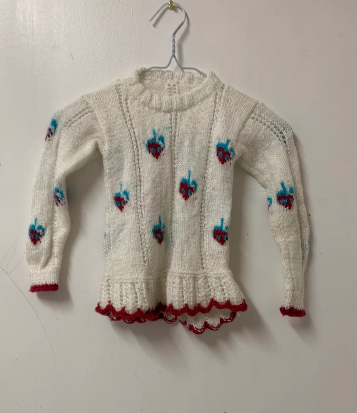 Hand-Knitted Toddler Sweater - photo 2