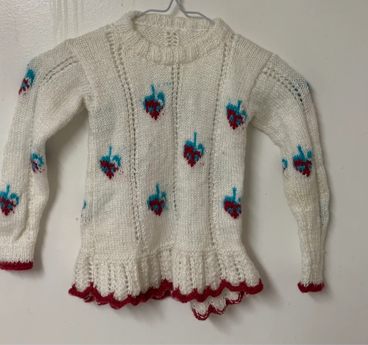Hand-Knitted Toddler Sweater