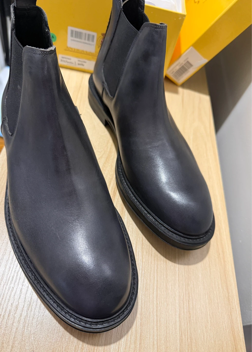 Antica Calzoleria Campana Ankle Boots - Charcoal - Size 9