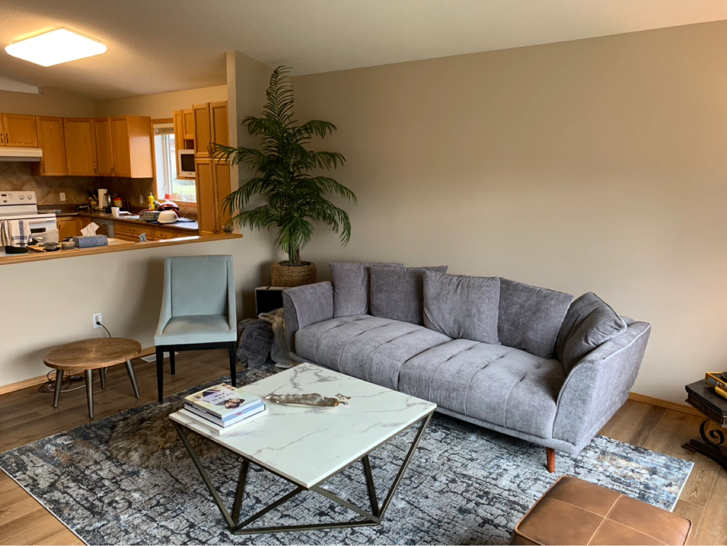 Grey Tufted Sofa from Design Manitoba - photo 2