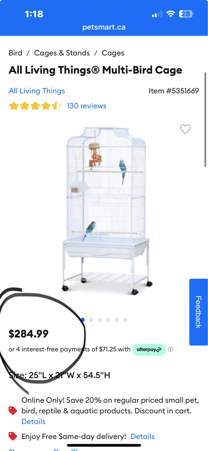 Like New Bird Cage - photo 2