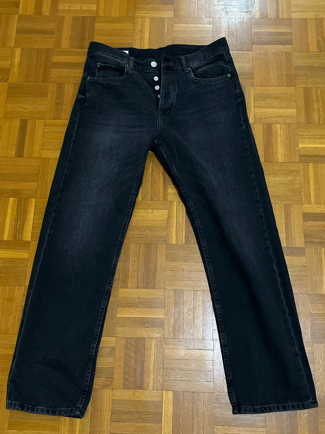 Zara Men's Black Jeans