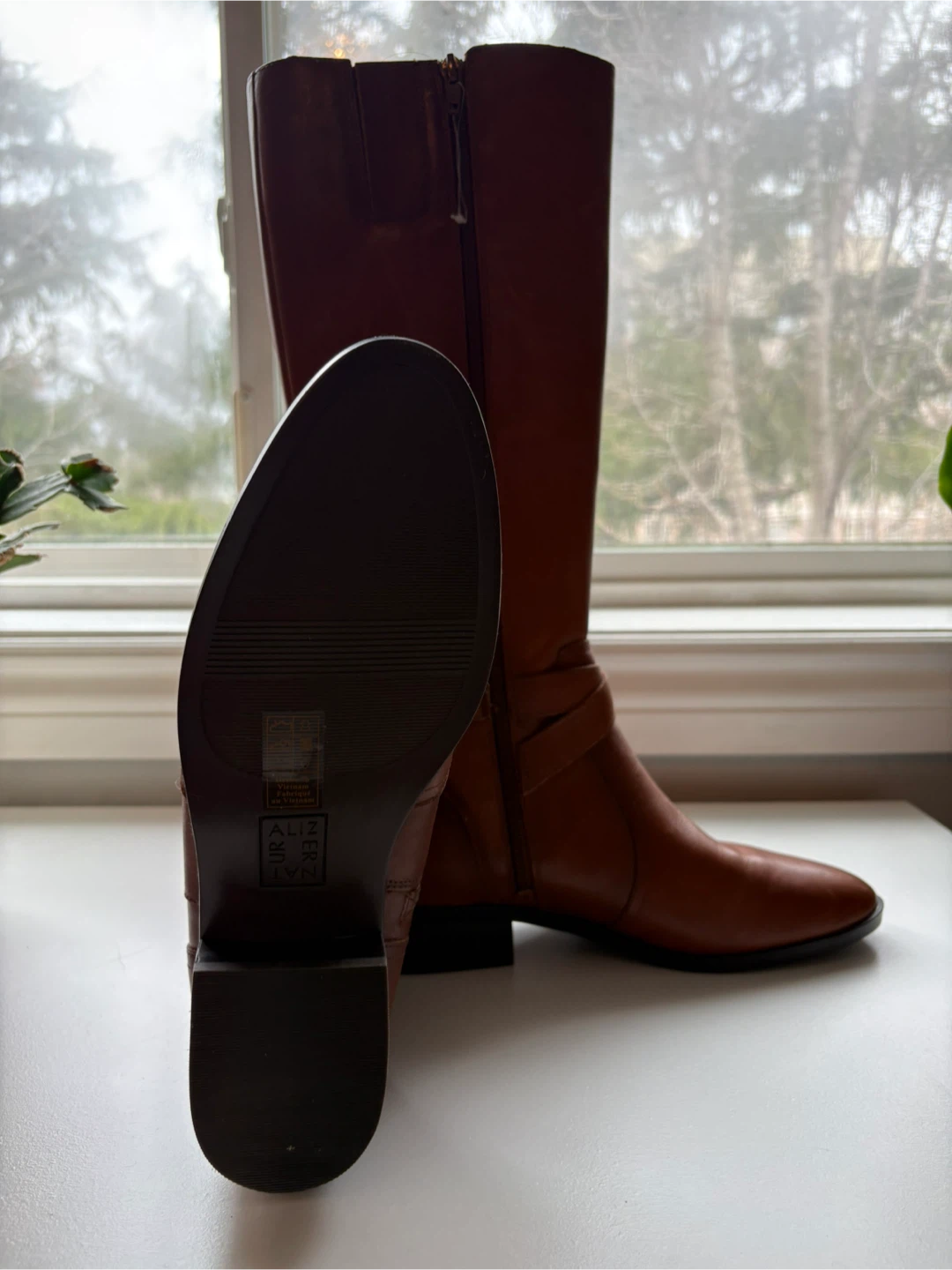 Brown Leather Tall Boots - photo 4