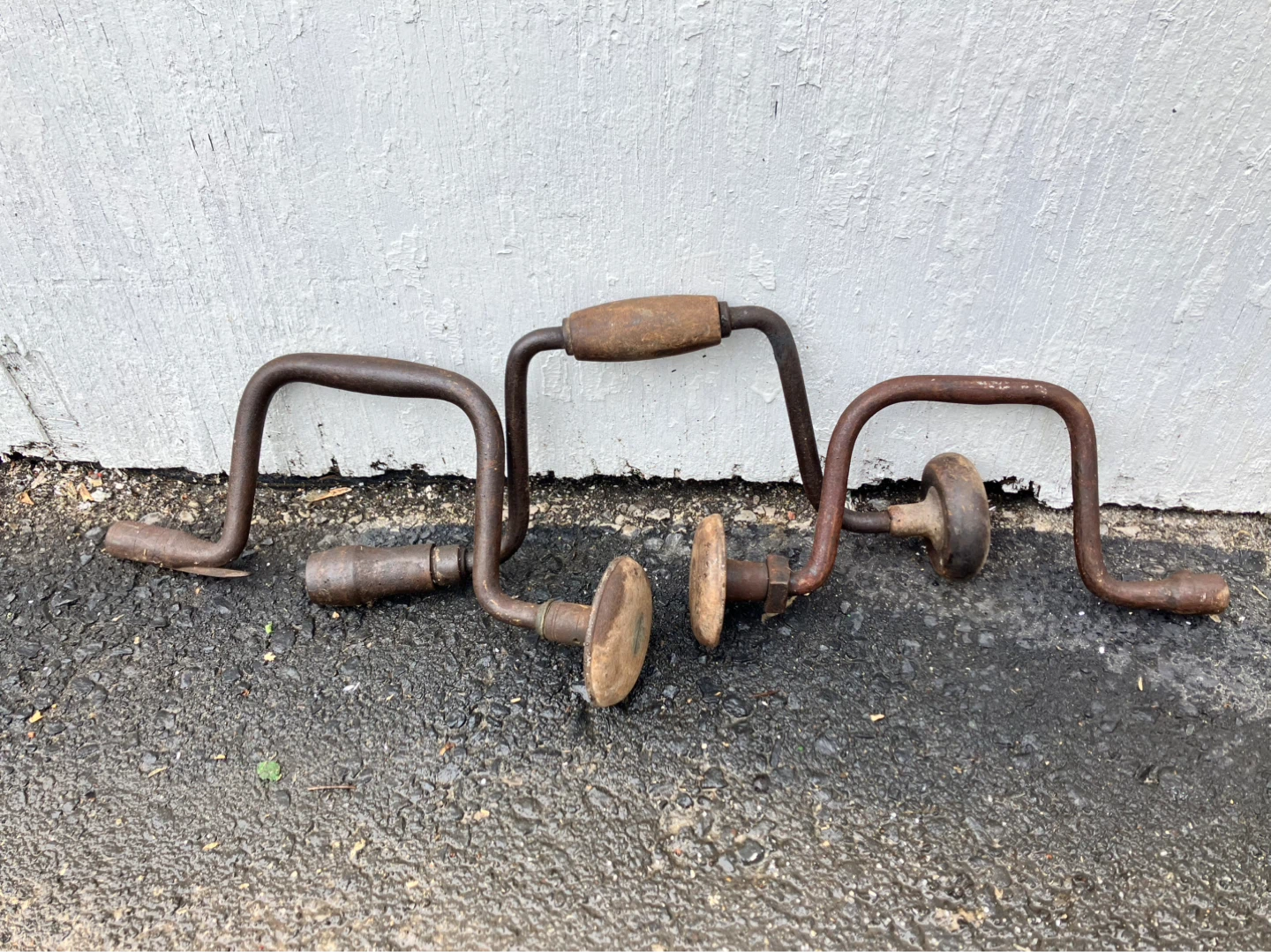 Vintage Hand Brace Drill Set