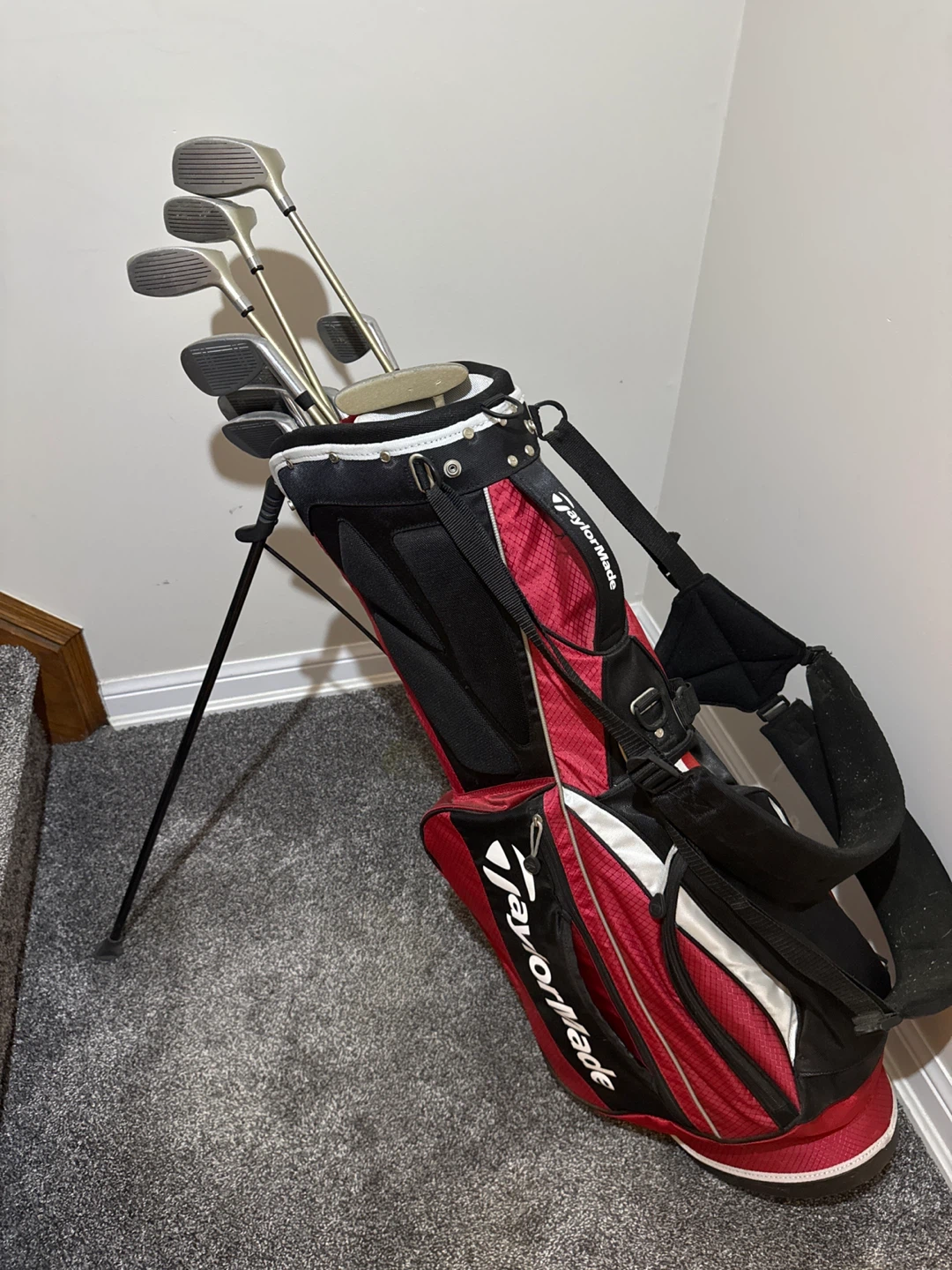 Taylormade Golf Bag with Tour Select Clubs