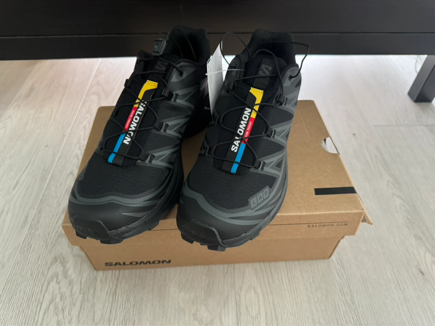 Salomon Black XT-6 Trail Running Shoes