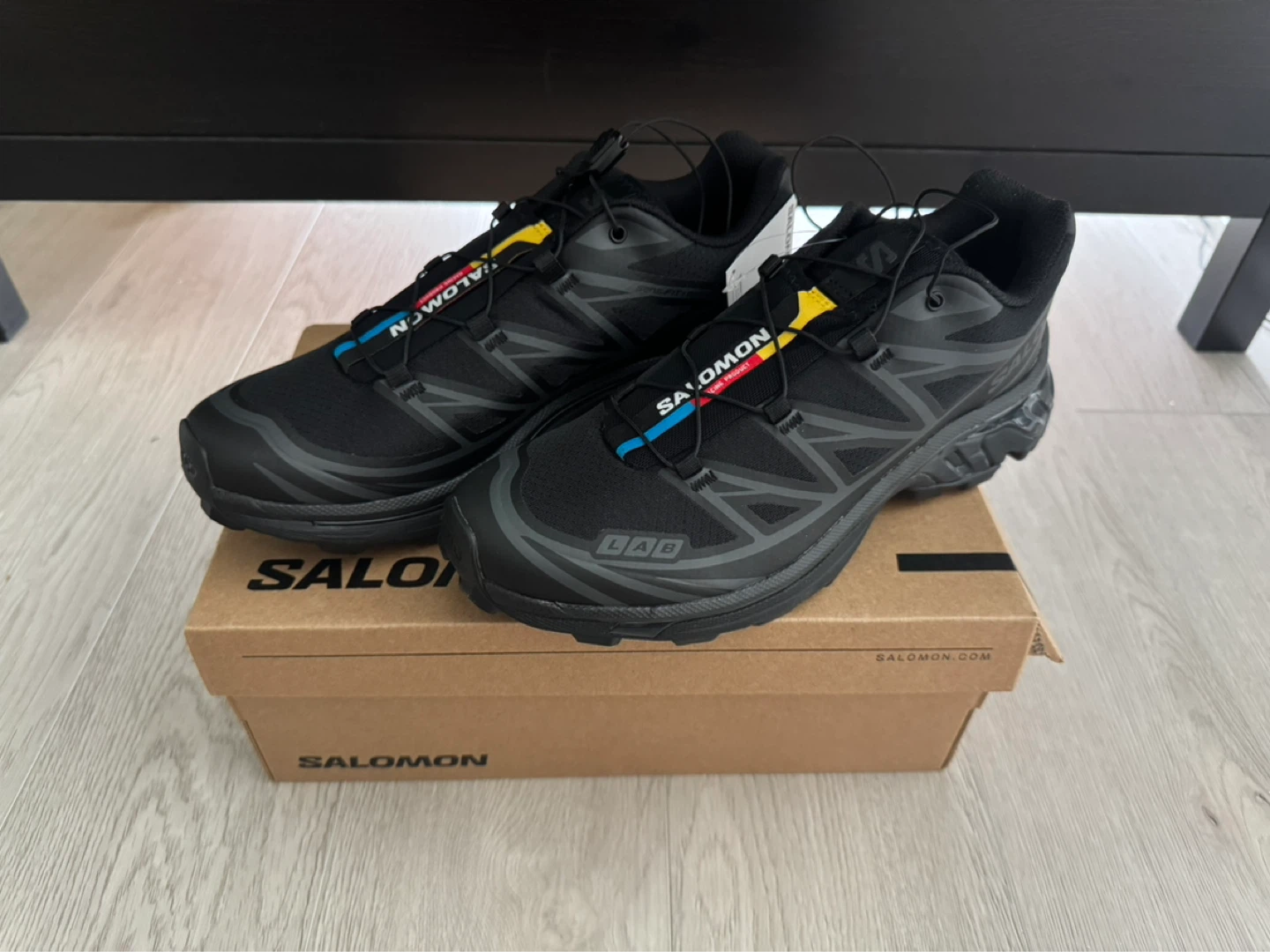 Salomon Black XT-6 Trail Running Shoes - photo 2