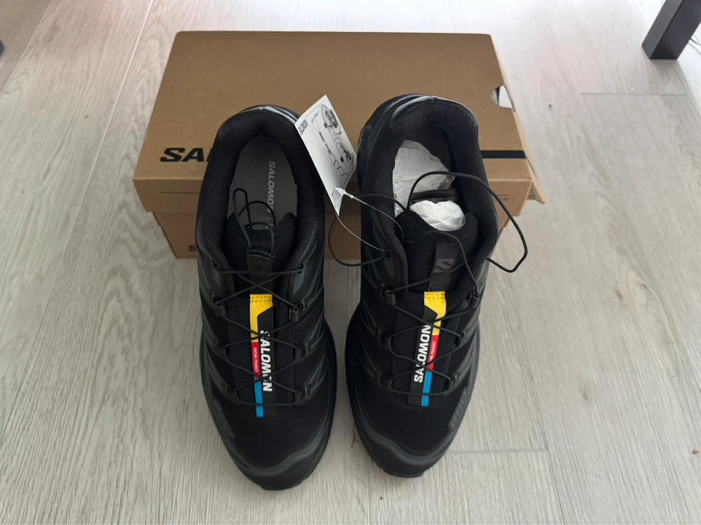 Salomon Black XT-6 Trail Running Shoes - photo 4