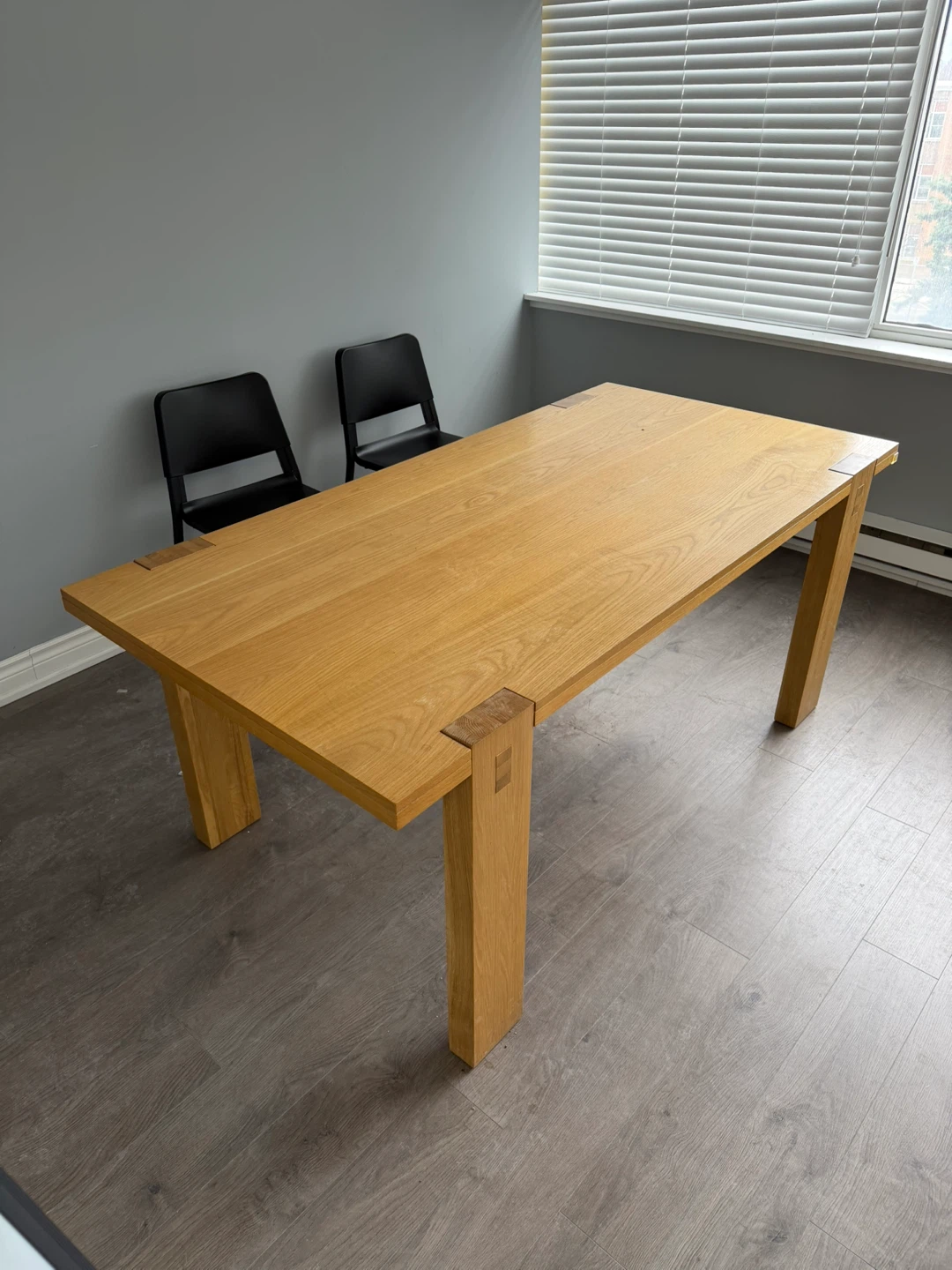Westelm Wood Dining Table
