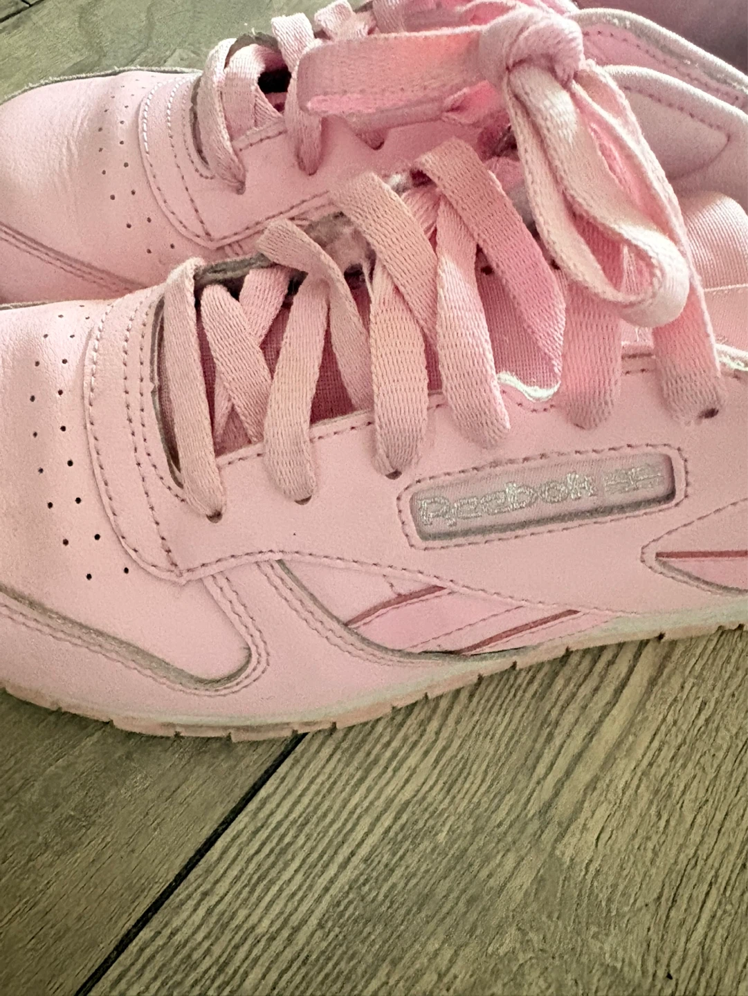 Reebok x Opening Ceremony Classic Leather Pink Sneakers - photo 5