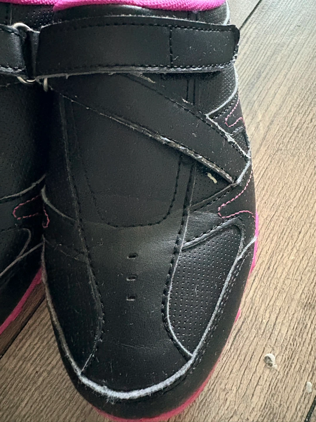 Women's Black Mules with Pink Accents Size 38 - photo 3