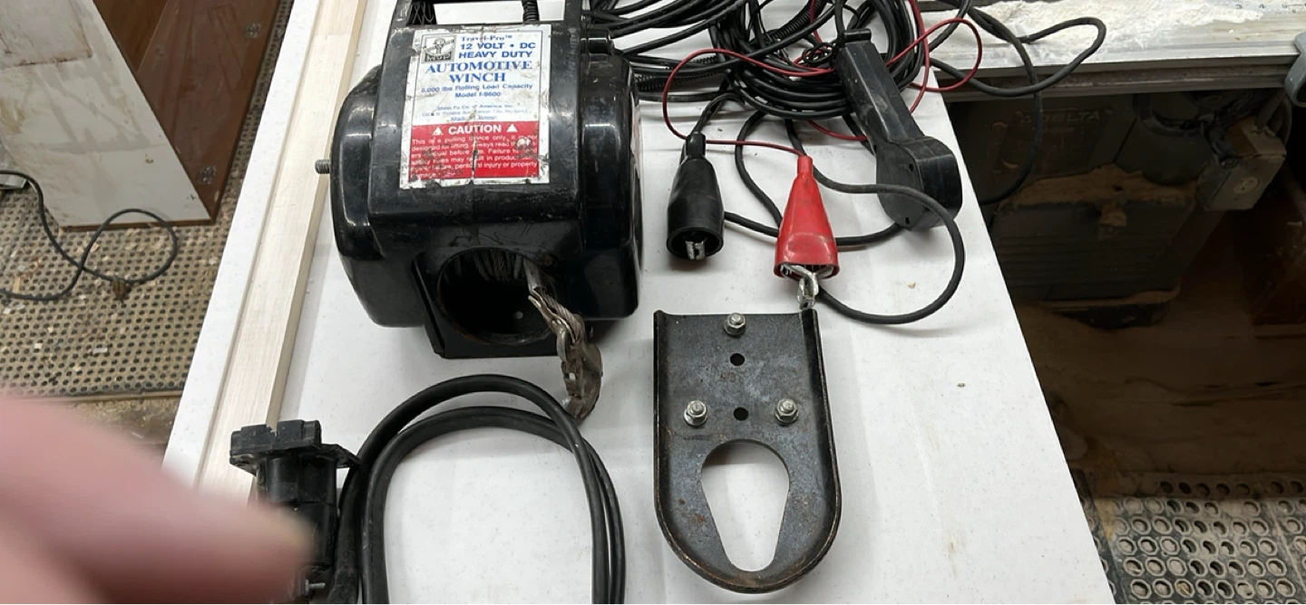 Travel-Pro Automotive Winch 12 Volt DC Heavy Duty
