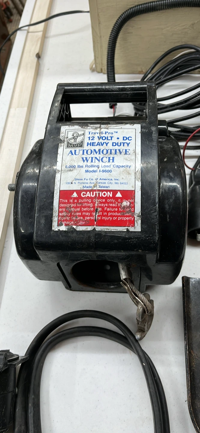 Travel-Pro Automotive Winch 12 Volt DC Heavy Duty - photo 2