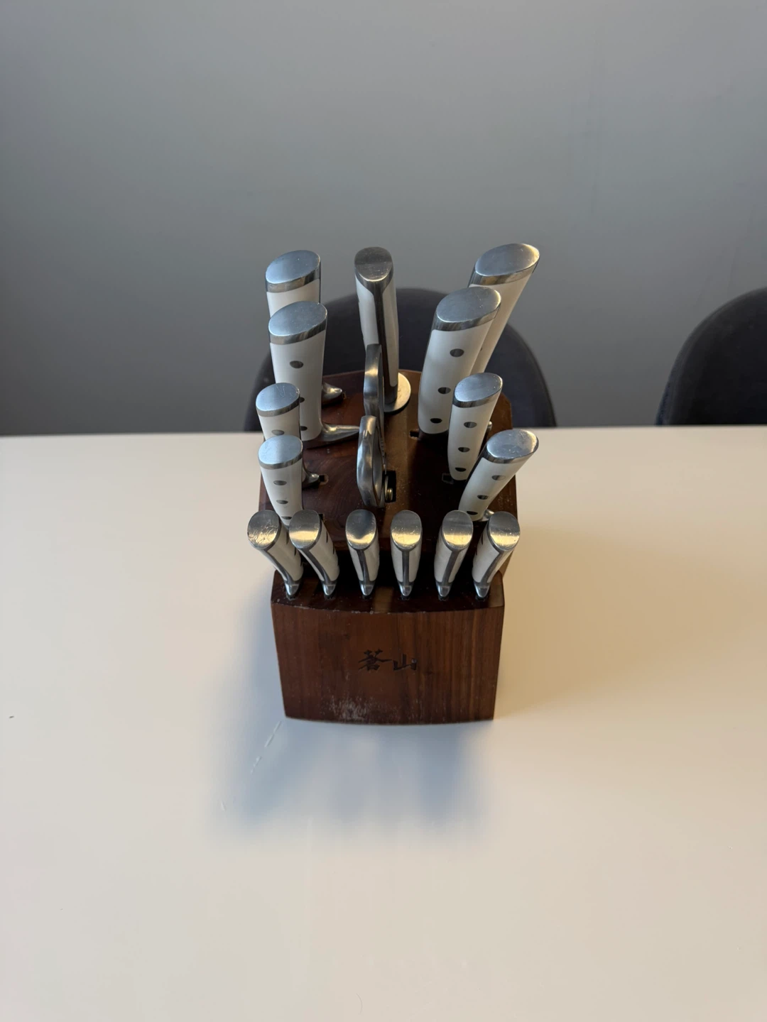 15-Piece Knife Set with Wooden Block
