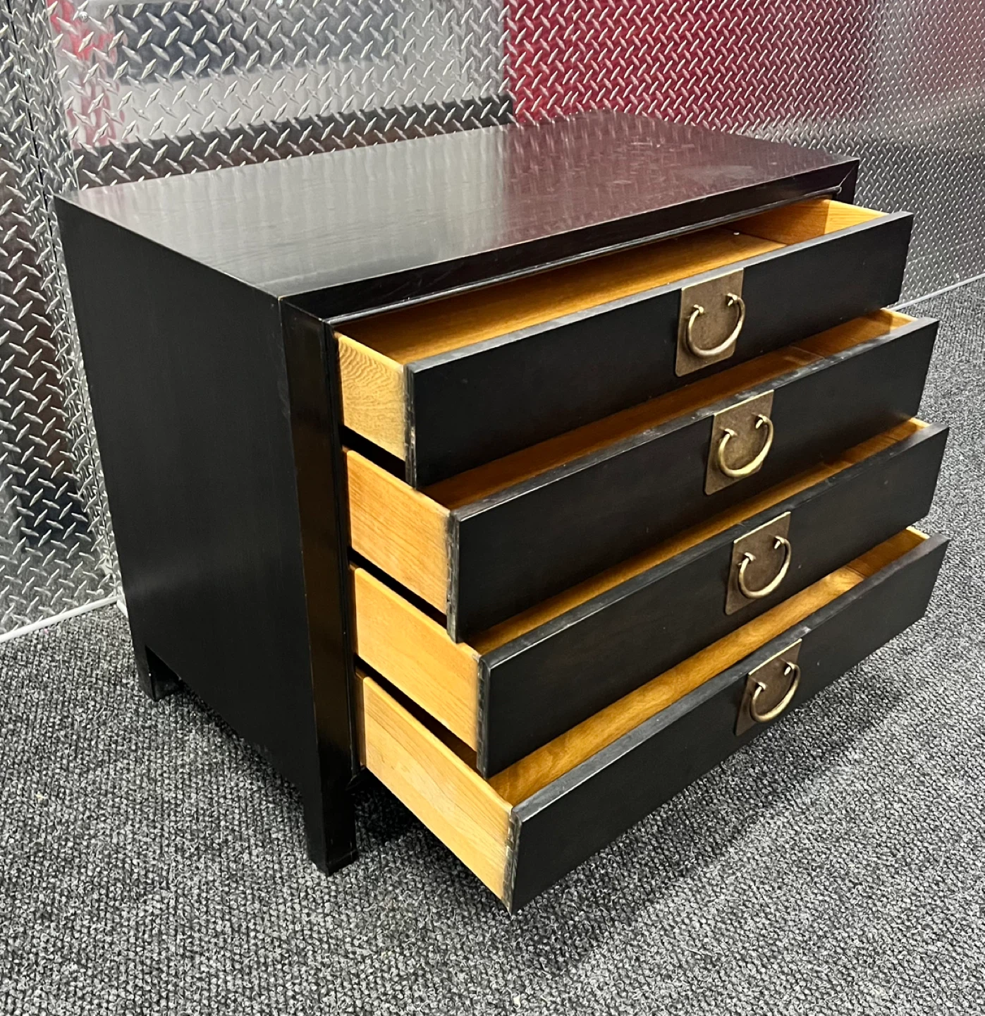 John Stuart Black 3-Drawer Chest (FREE DELIVERY) - photo 4