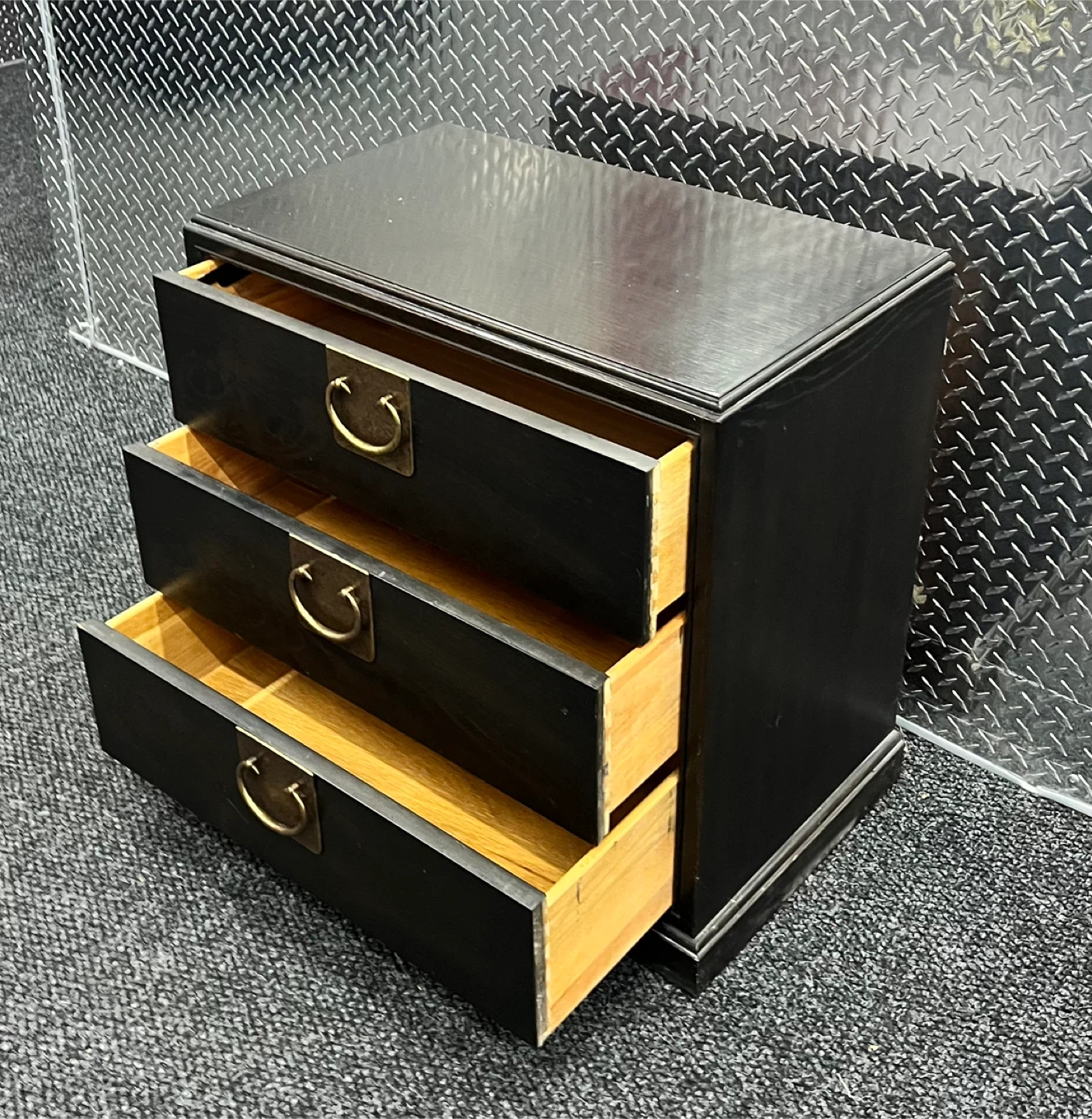 John Stuart Black 3-Drawer Chest (FREE DELIVERY) - photo 5