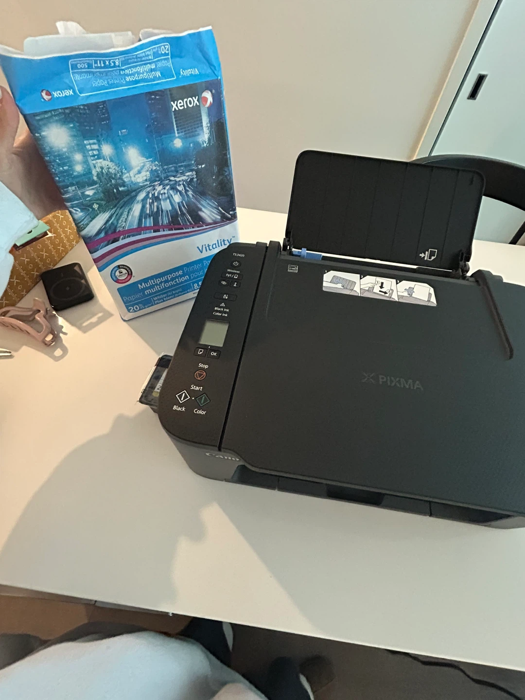 Printer- Canon PIXMA TS3420 All-in-One Printer